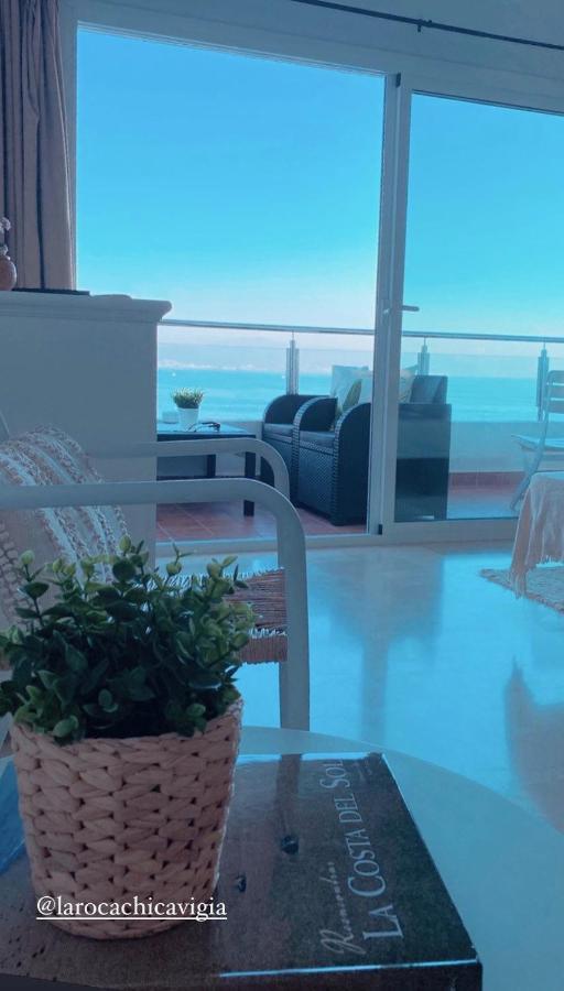 Amazing Frontline Sea Views Studio Apartment Castillo Del Vigia Torremolinos Exteriér fotografie