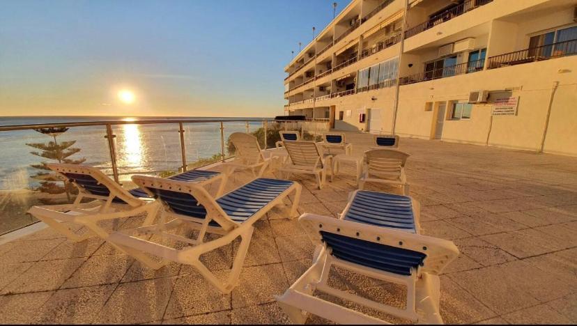 Amazing Frontline Sea Views Studio Apartment Castillo Del Vigia Torremolinos Exteriér fotografie